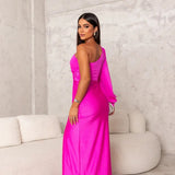 Zara | Elegant One-Shoulder Dress