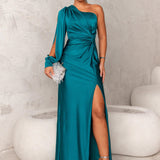 Zara | Elegant One-Shoulder Dress