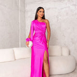 Zara | Elegant One-Shoulder Dress