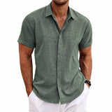 Mason | Linen Short Sleeve Shirt