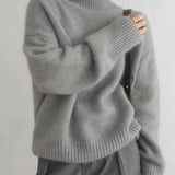 Isabella - High Collar Cashmere Sweater