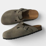 The Grace Buckle | Handcrafted Unisex Leather Sandals
