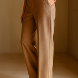 Colette Wool Herringbone Pants