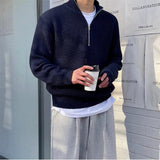 William - Zip Pullover Old Money for Men