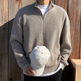 William - Zip Pullover Old Money for Men