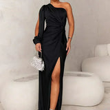 Zara | Elegant One-Shoulder Dress