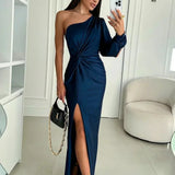 Zara | Elegant One-Shoulder Dress