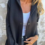 Adriana | Cardigan with Buttons and Hood