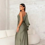 Zara | Elegant One-Shoulder Dress