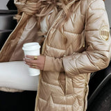 Astrid - Elegant Winter Jacket with Hood
