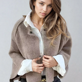 Elisa - Short jacket with chic flared sleeves