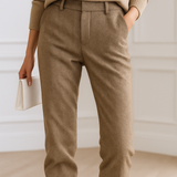 Colette Wool Herringbone Pants