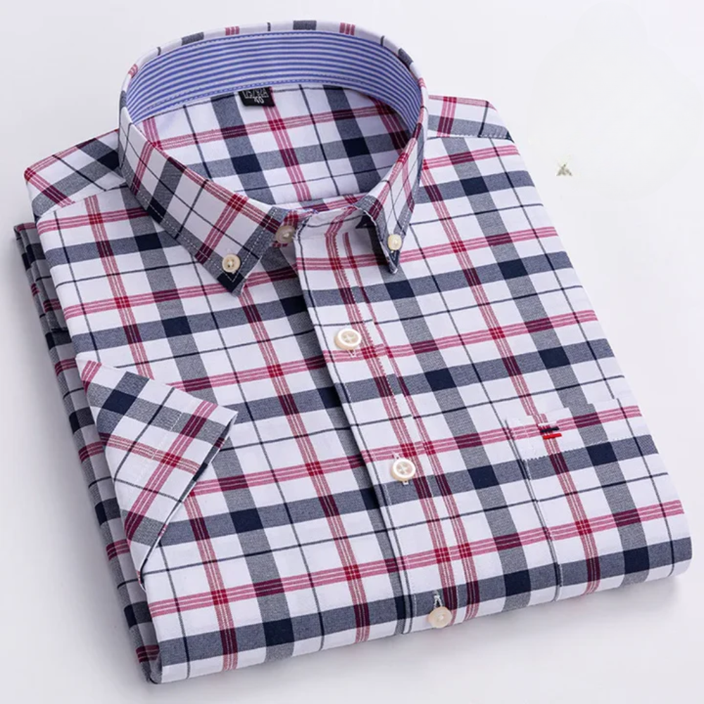 Iman | Classic Cotton Shirt With Pattern