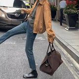 Kylie |  Brown Large Capacit Handbag