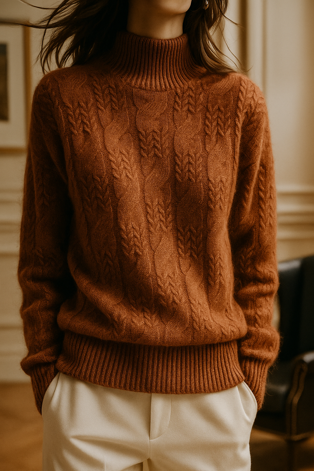 Carinthia Cable Knit Sweater