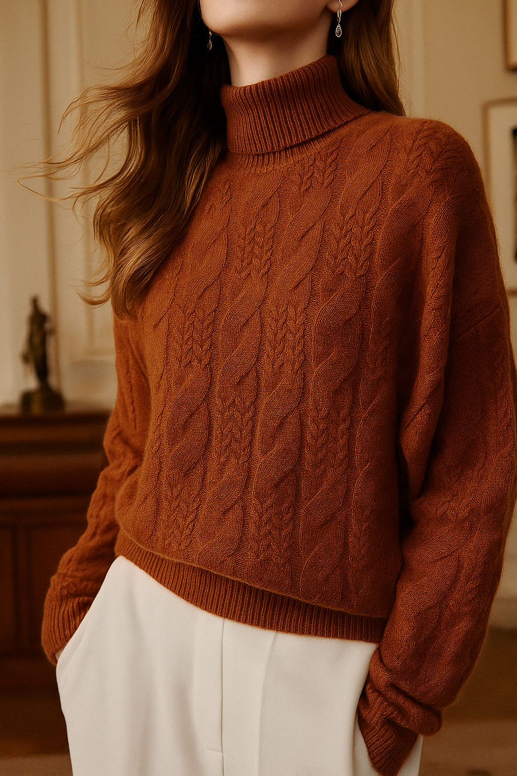Carinthia Cable Knit Sweater