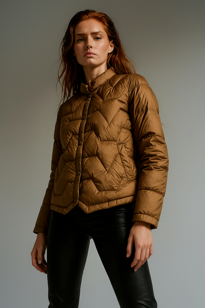 Natalie Quilted Down Jacket