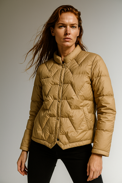 Natalie Quilted Down Jacket