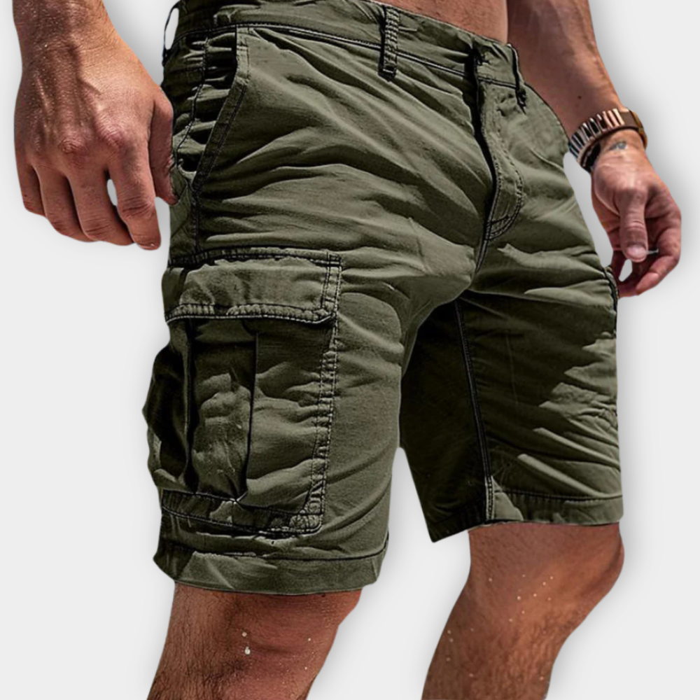Tharnulf | Cargo Shorts with Flap Pockets