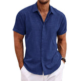 Mason | Linen Short Sleeve Shirt