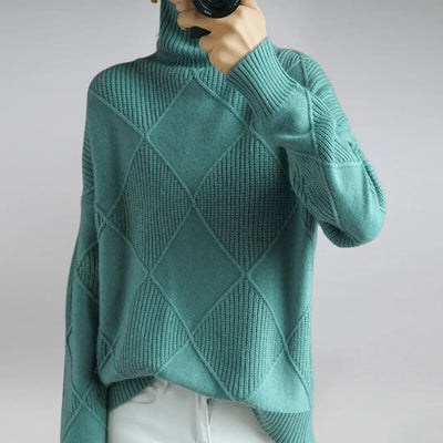 Warm Turtleneck Sweater for Women