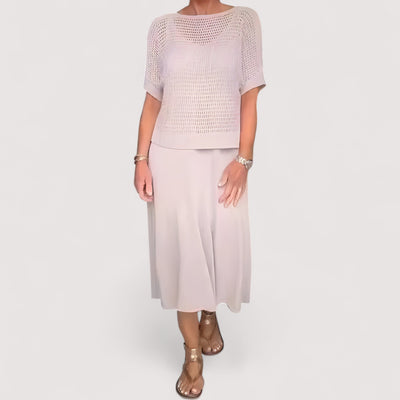 Eleanor | Dress with Knitted Top