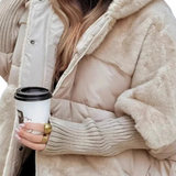 Dominika | Warm Down Jacket with Hood