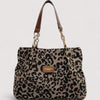Edith | Leopard Canvas Shopping Bag