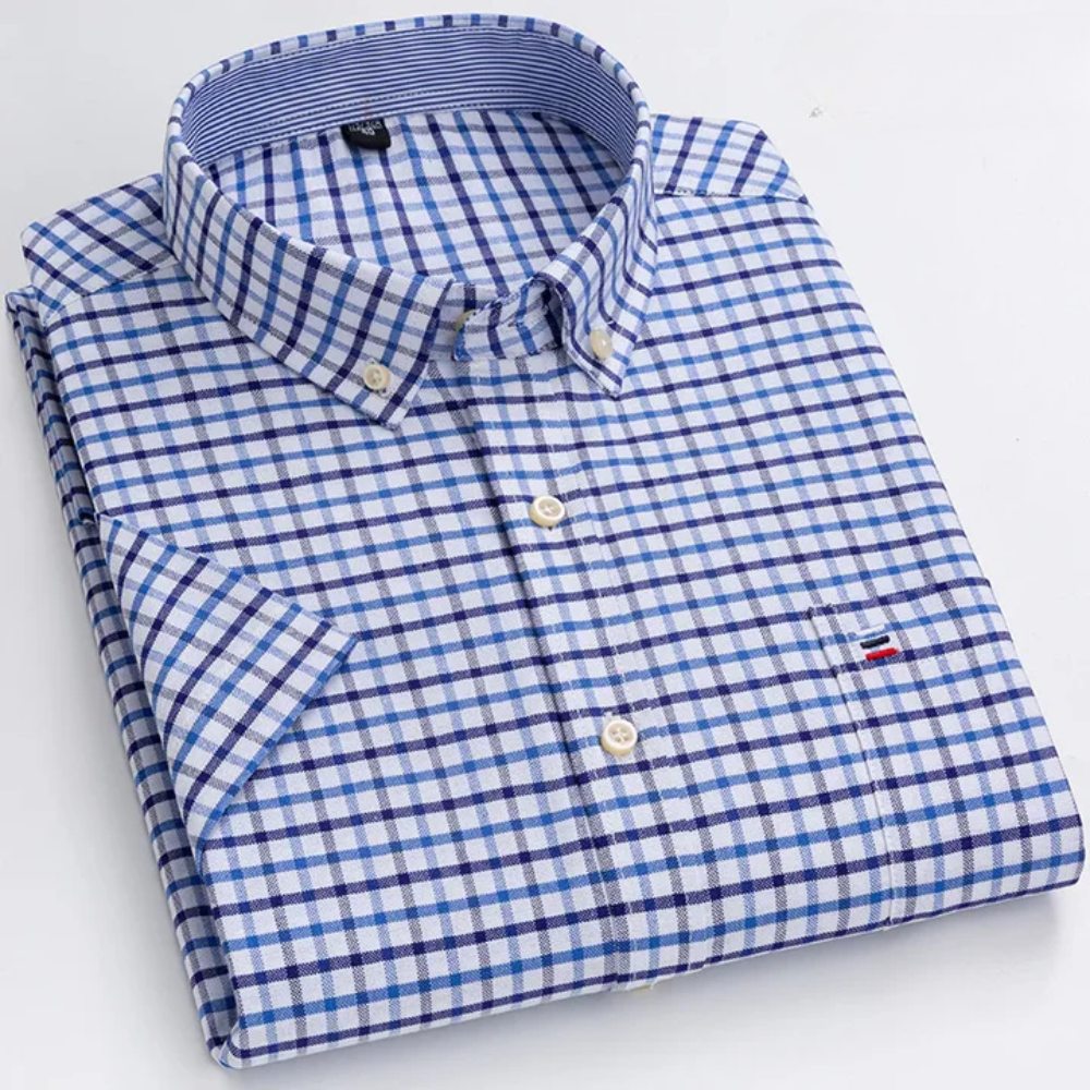Iman | Classic Cotton Shirt With Pattern