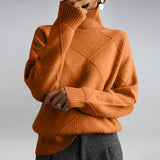 Warm Turtleneck Sweater for Women