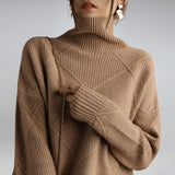 Warm Turtleneck Sweater for Women