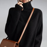 Warm Turtleneck Sweater for Women
