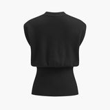 V-Neck Buttoned Detail Sweater Vest