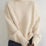 Isabella - High Collar Cashmere Sweater
