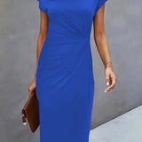 Adelina | Stylish Round Neck Dress