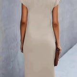 Adelina | Stylish Round Neck Dress