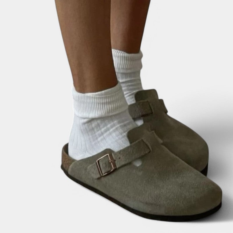 The Grace Buckle | Handcrafted Unisex Leather Sandals