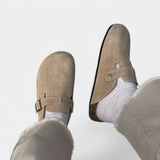 The Grace Buckle | Handcrafted Unisex Leather Sandals