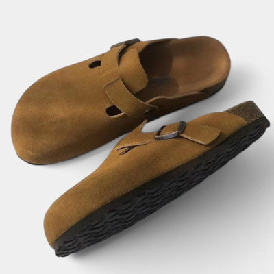 The Grace Buckle | Handcrafted Unisex Leather Sandals