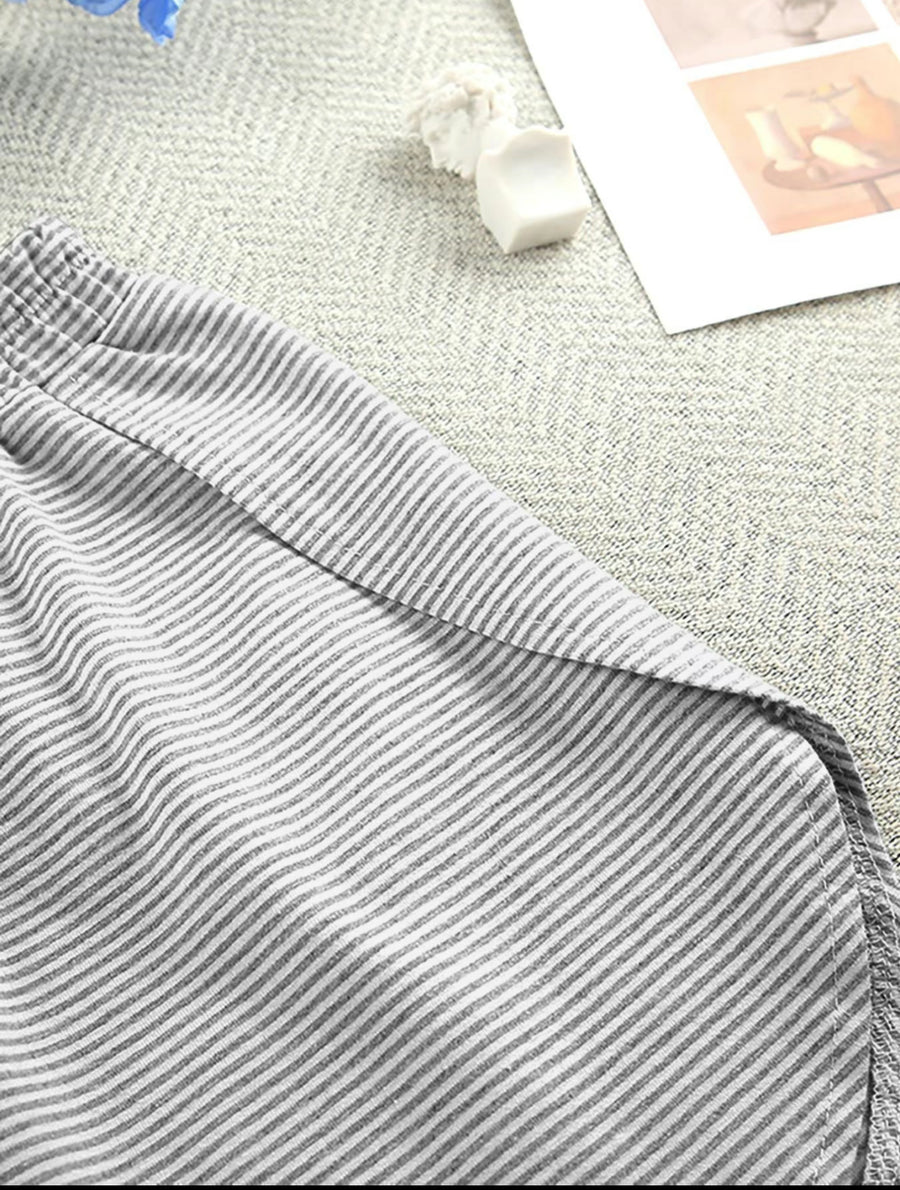 Amy | 2-piece split loungewear shorts
