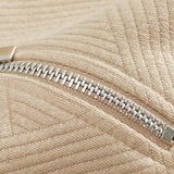 Oscar | Vintage Zip-Up Pullover with Geometric Design