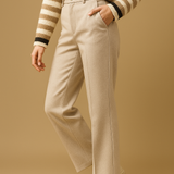 Colette Wool Herringbone Pants