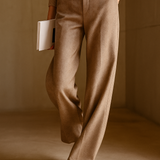 Colette Wool Herringbone Pants