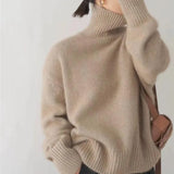 Isabella - High Collar Cashmere Sweater