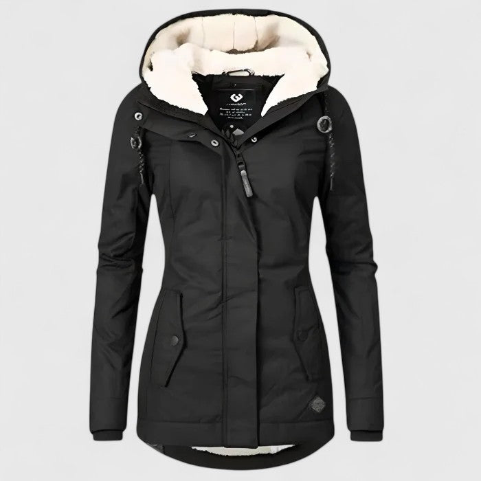 Seravia - Waterproof Winter Jacket with Hood