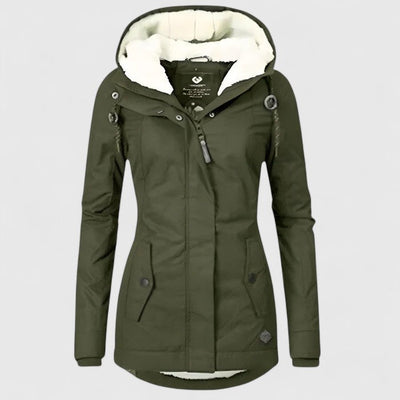 Seravia - Waterproof Winter Jacket with Hood