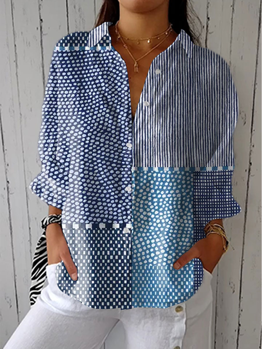 Fiona | Patchwork Blouse