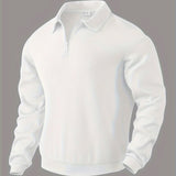 Oscar | Vintage Zip-Up Pullover with Geometric Design