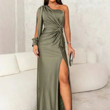 Zara | Elegant One-Shoulder Dress