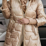 Astrid - Elegant Winter Jacket with Hood